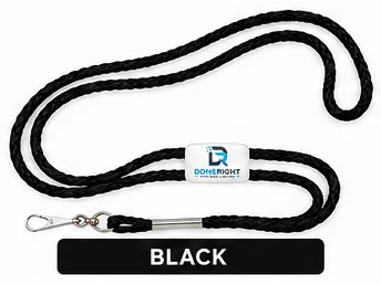 Black Cord Lanyard