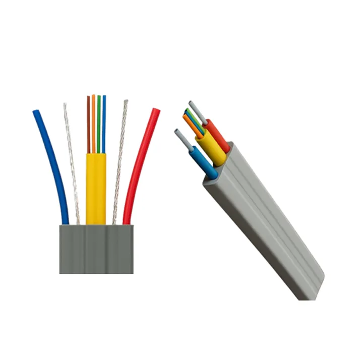 Elevator Traveling Cable 4 Core Fiber 2 Copper Wire Hybrid
