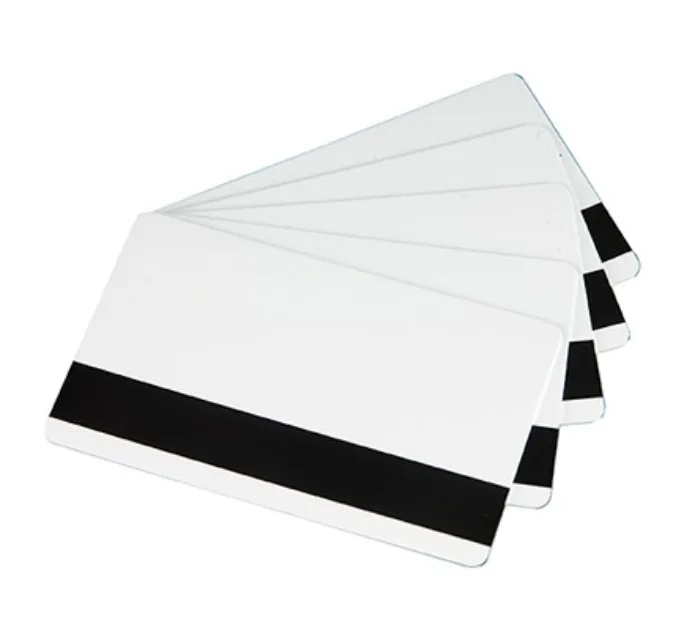 HICO Magnetic Stripe Blank PVC Cards – Pack of 250