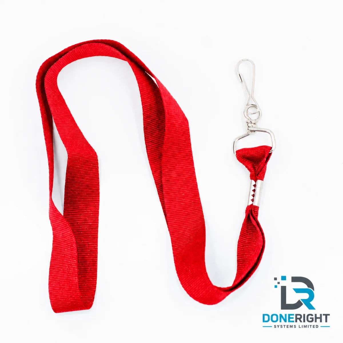 Red Flat Lanyard