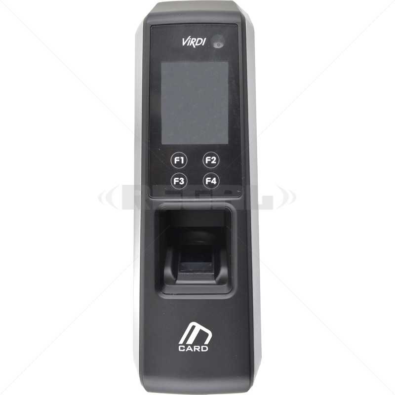 Virdi AC2200HSC Fingerprint Reader - Mifare - IP65 - High Capacity