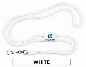 White Cord Lanyard