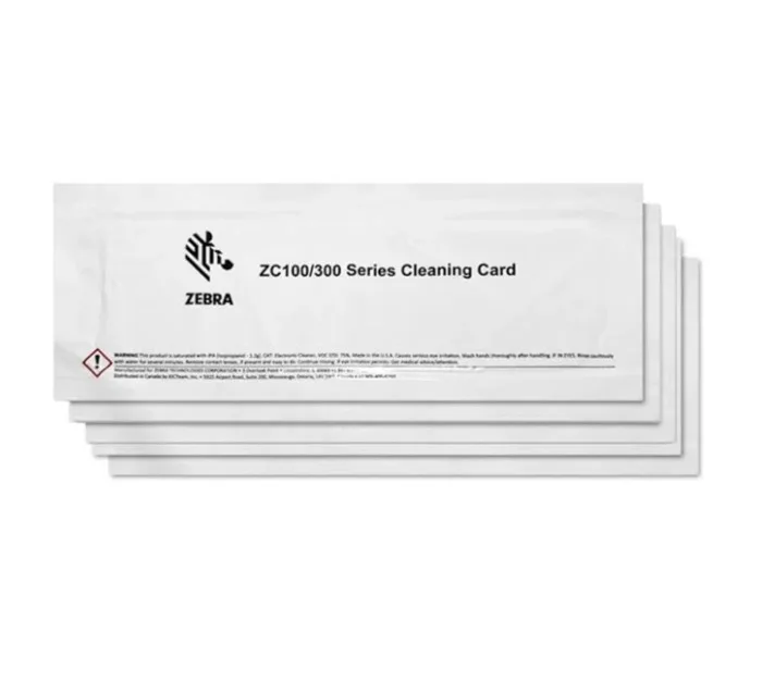Zebra ZC100/ZC300 Cleaning Card Kit